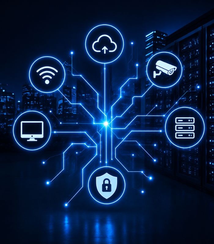 Soluções inteligentes em infraestrutura tecnológica MG Engenharia